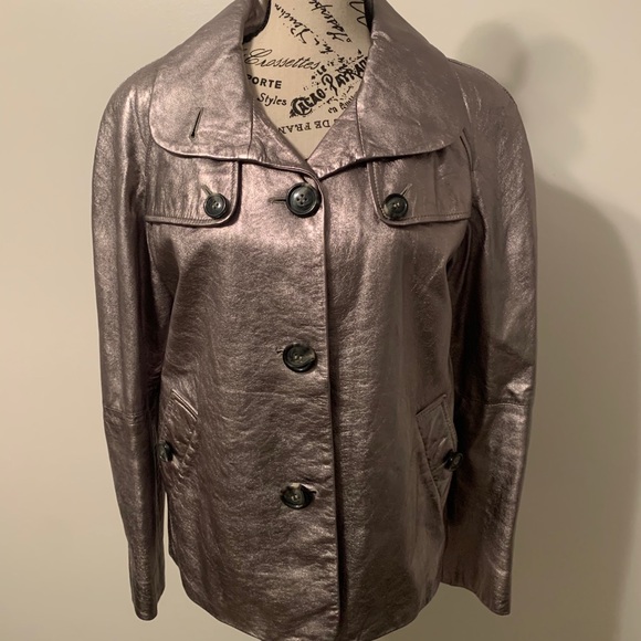 Jones New York Leather Jacket - NWOT - Picture 1 of 9